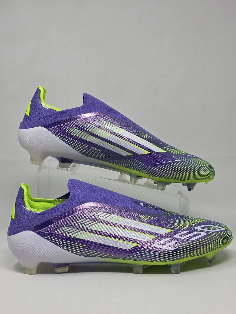 Adidas Adizero F50 Elite LL FG Soccer Cleats Mens Size 11.5 Purple Radiant Blaze